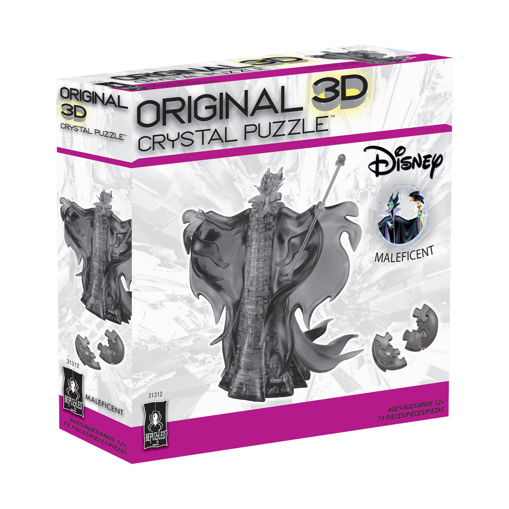 BePuzzled Disney Maleficent 3D Crystal Puzzle - 74 pcs - Image 2