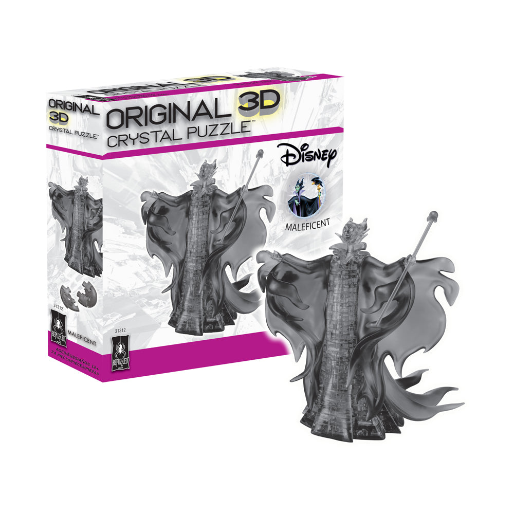 BePuzzled Disney Maleficent 3D Crystal Puzzle - 74 pcs - Image 3
