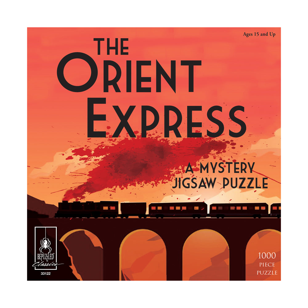 Death on the Istanbul Express 1000-Piece Mystery Jigsaw Puzzle - Image 2