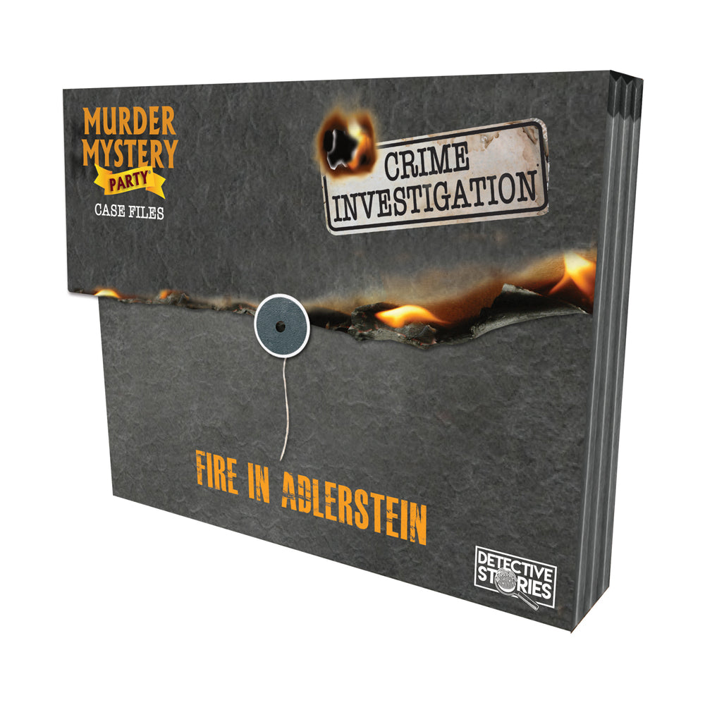 Murder Mystery Party Case Files: Fire in Adlerstein Investigation Game - Image 2
