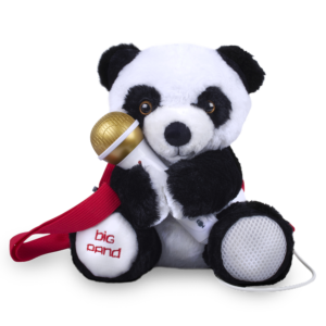 Singing Machine Kids Sing-Along Crew Plush, Big Pand