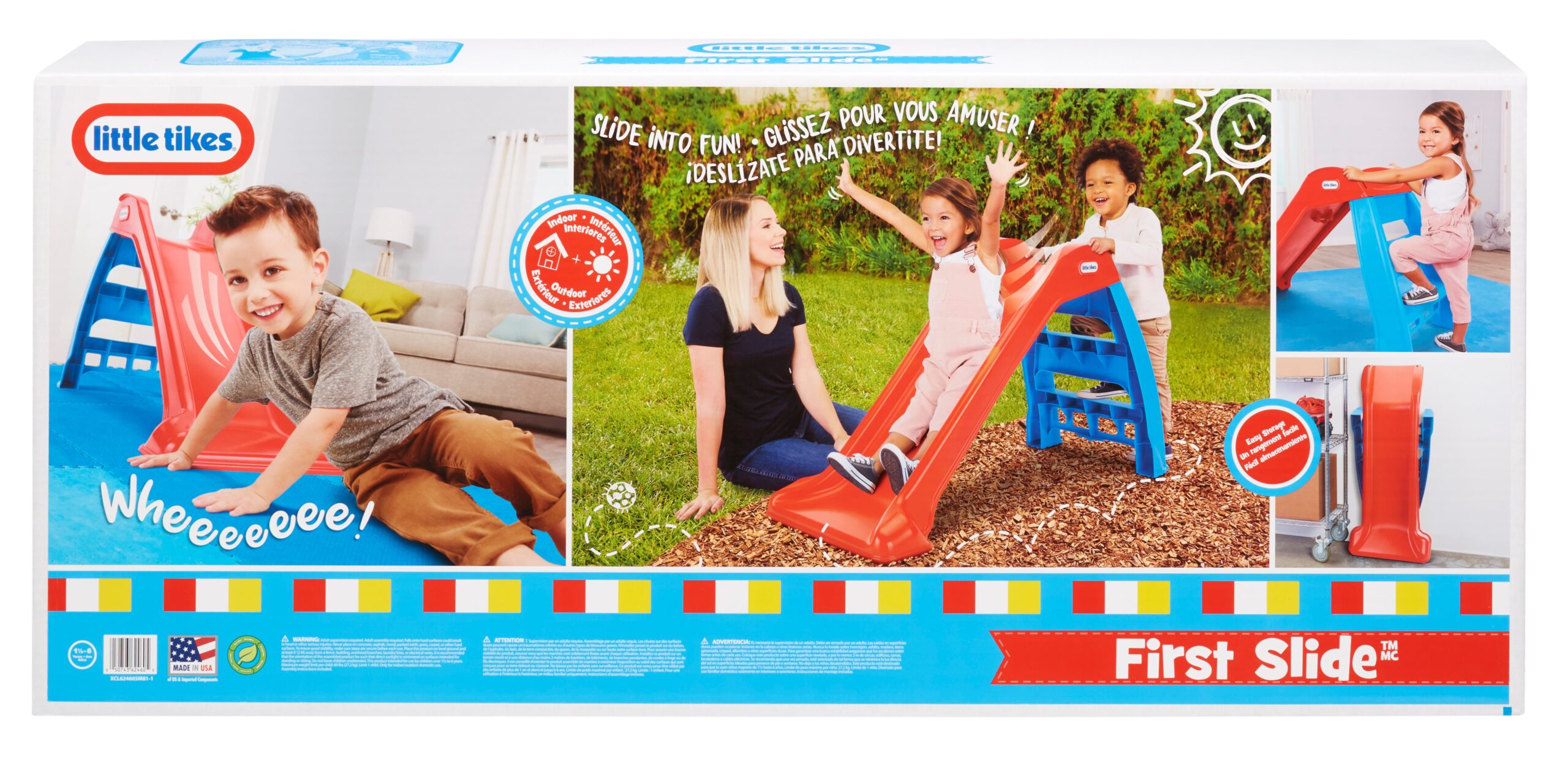 Little Tikes Toddler's First Indoor/Outdoor Slide - Image 4