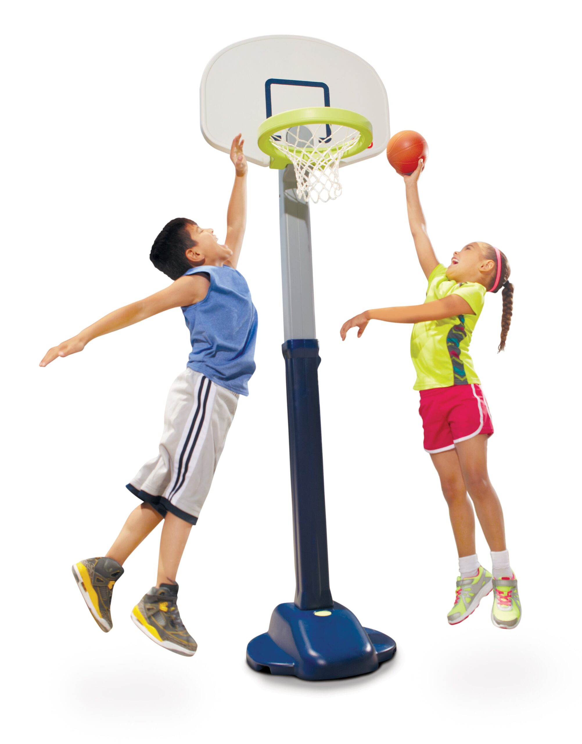 Little Tikes Adjust 'n Jam Pro Basketball Set for Kids - Image 2