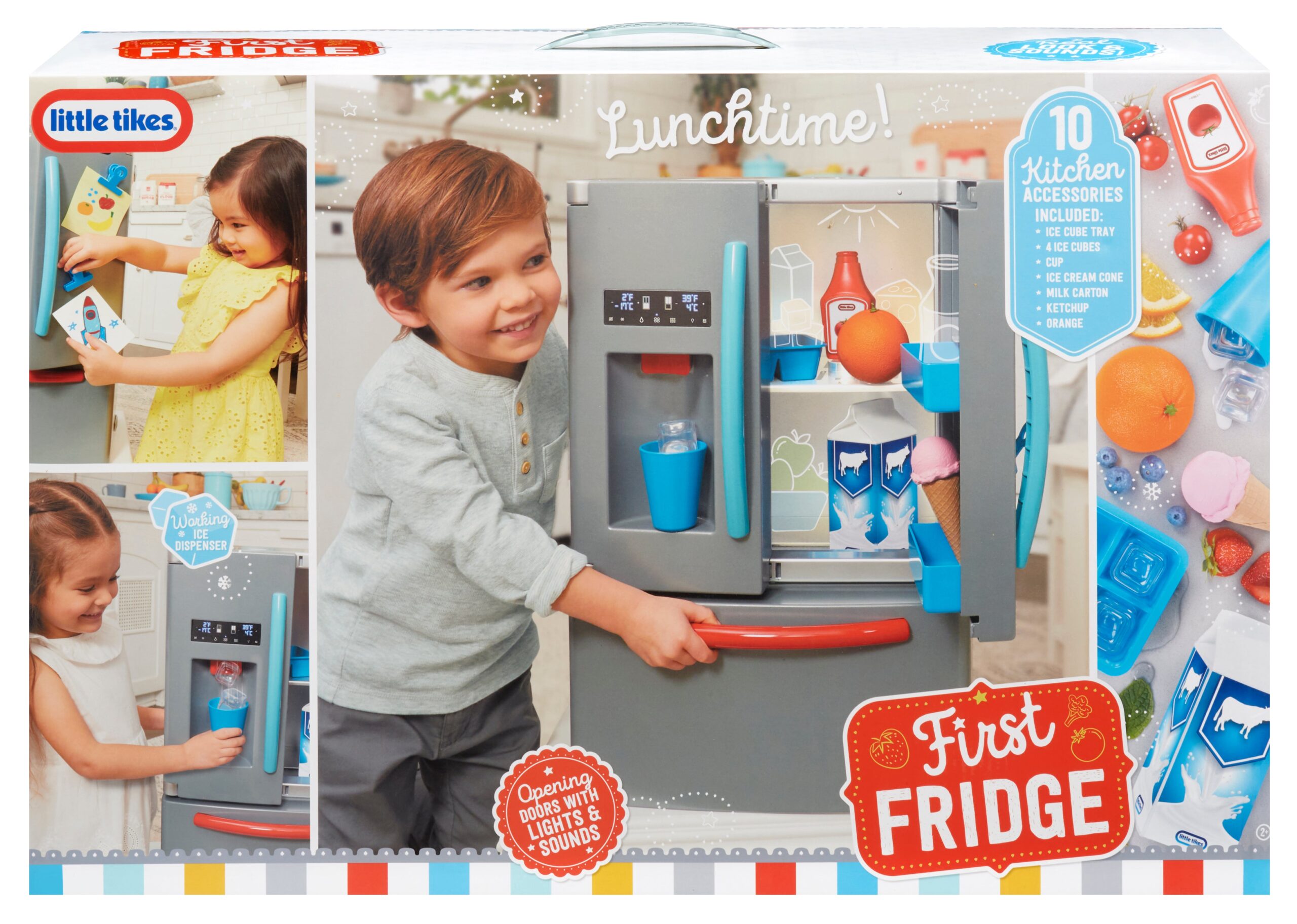 Little Tikes First Fridge Realistic Pretend Play Appliance - Image 4