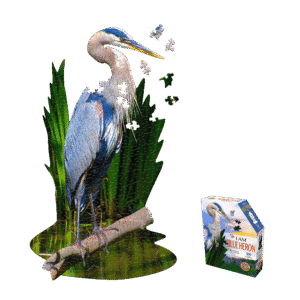 Madd Capp Blue Heron 300-Piece Jigsaw Puzzle