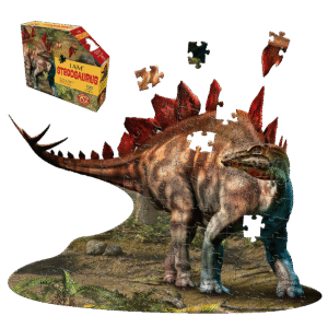 Madd Capp Stegosaurus-Shaped Jigsaw Puzzle - 100 pc