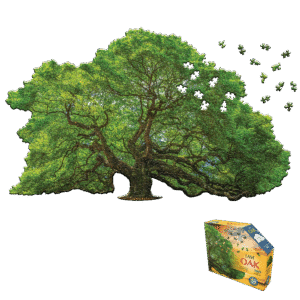 Madd Capp I AM OAK Tree-Shaped Jigsaw Puzzle - 1000 pc