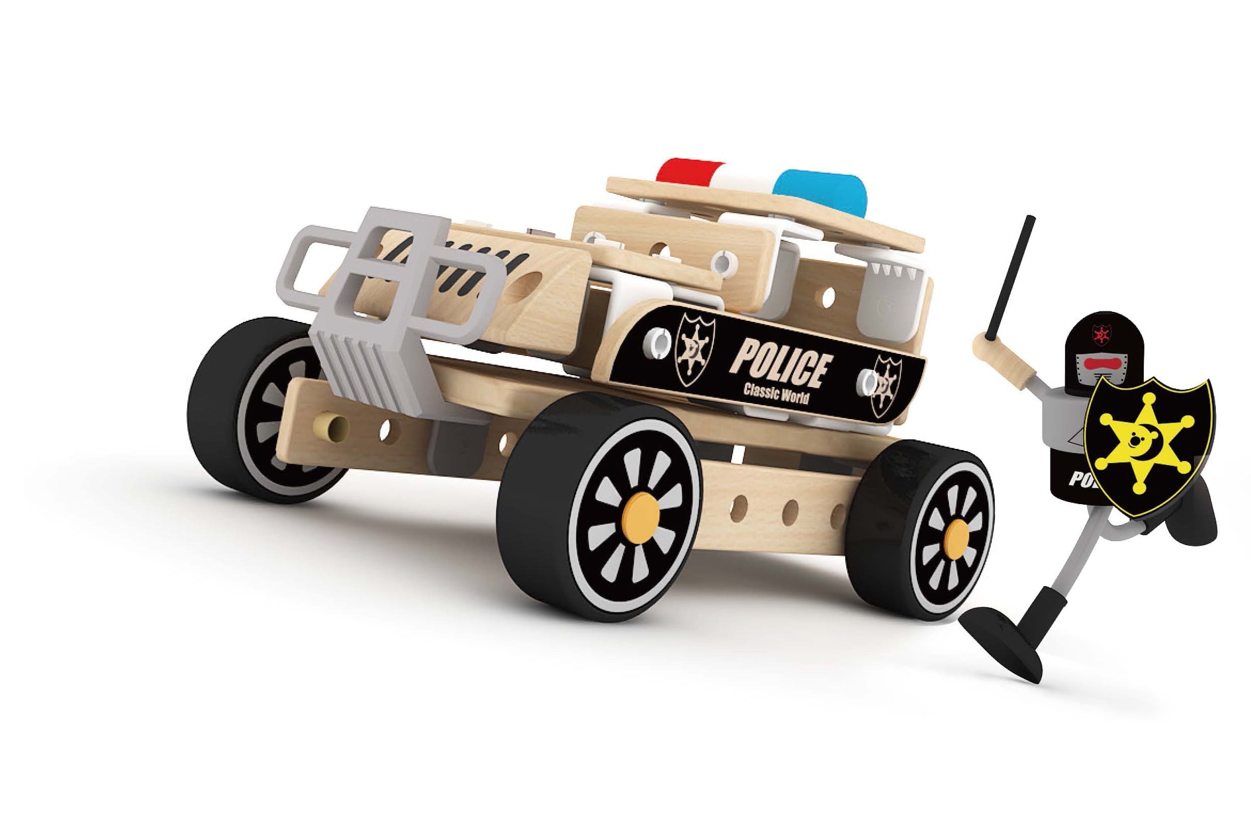 Classic World Police Portable Playset - Exciting Police Theme