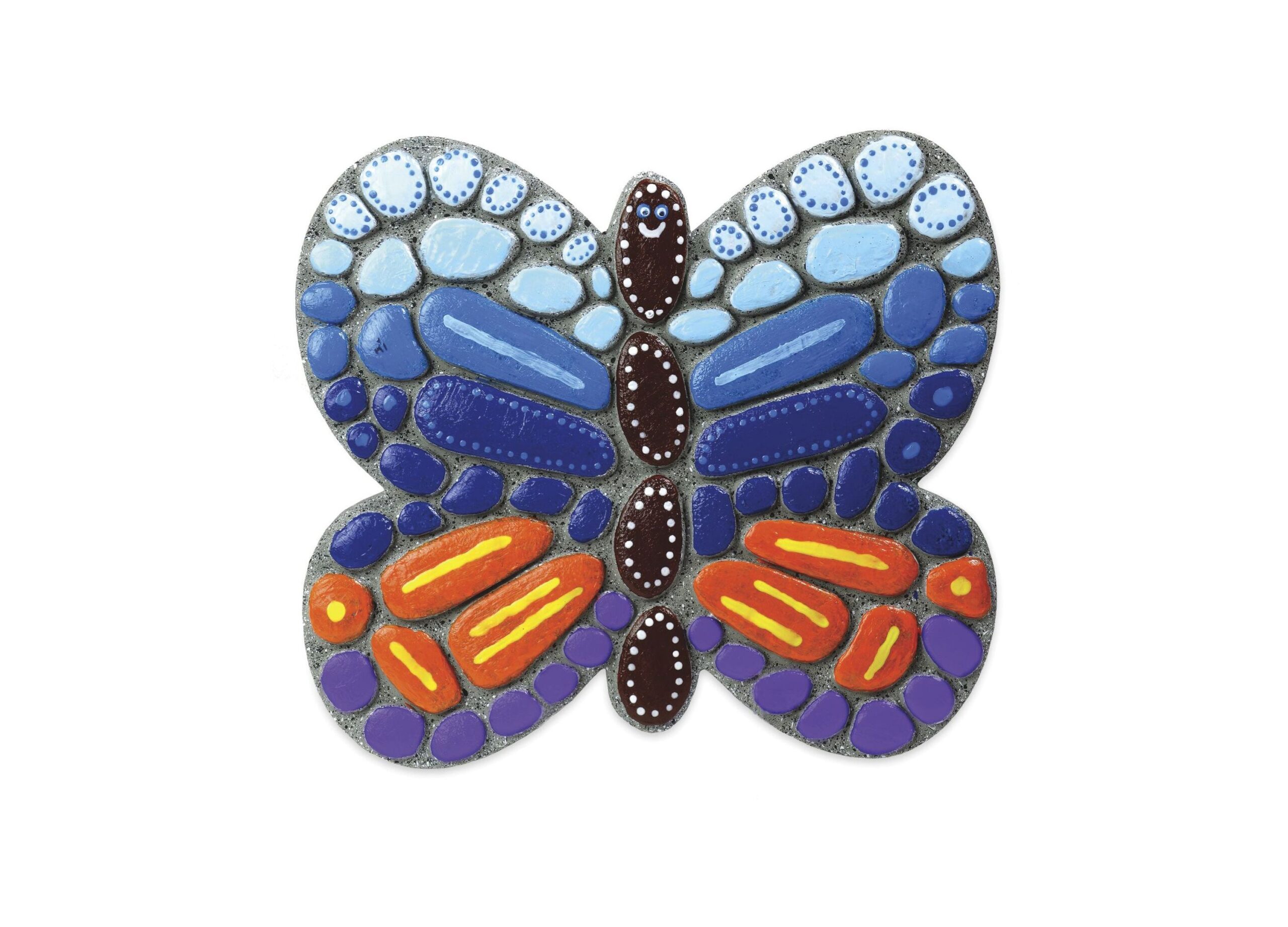 MindWare Paint Your Own Butterfly Mosaic Stepping Stone Kit - Image 4