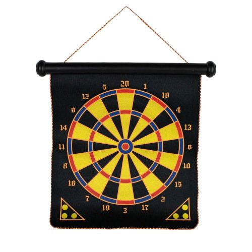 Go! Games Deluxe Magnetic Dart Board Set | 15 Inch | Family Safe Darts - Image 2