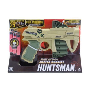 Huntsman Auto Scout Blaster - Clip-Fed Foam Dart Launcher