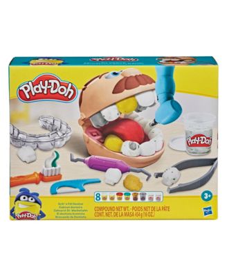 Play-Doh Drill 'n Fill Dentist Toy Set with Dental Tools and Non-Toxic Dough - Image 4