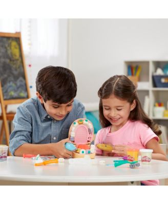 Play-Doh Drill 'n Fill Dentist Toy Set with Dental Tools and Non-Toxic Dough - Image 3