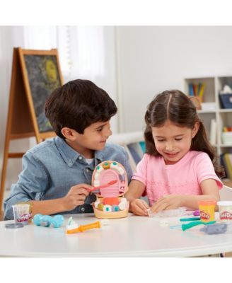 Play-Doh Drill 'n Fill Dentist Toy Set with Dental Tools and Non-Toxic Dough - Image 8