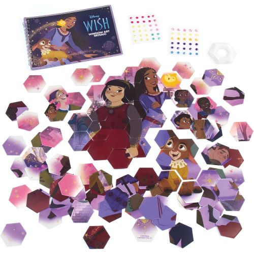 Disney Wish Window Clings 113-Piece Storybook Set - Image 2
