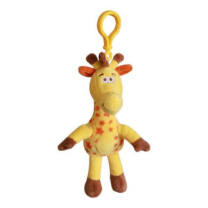 Geoffrey 6 Inch Kawaii Giraffe Plush Keychain - Mini Pendant Toy