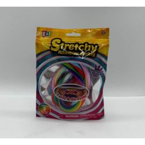 Vibrant Stretchy Rainbow String for Endless Crafting Fun