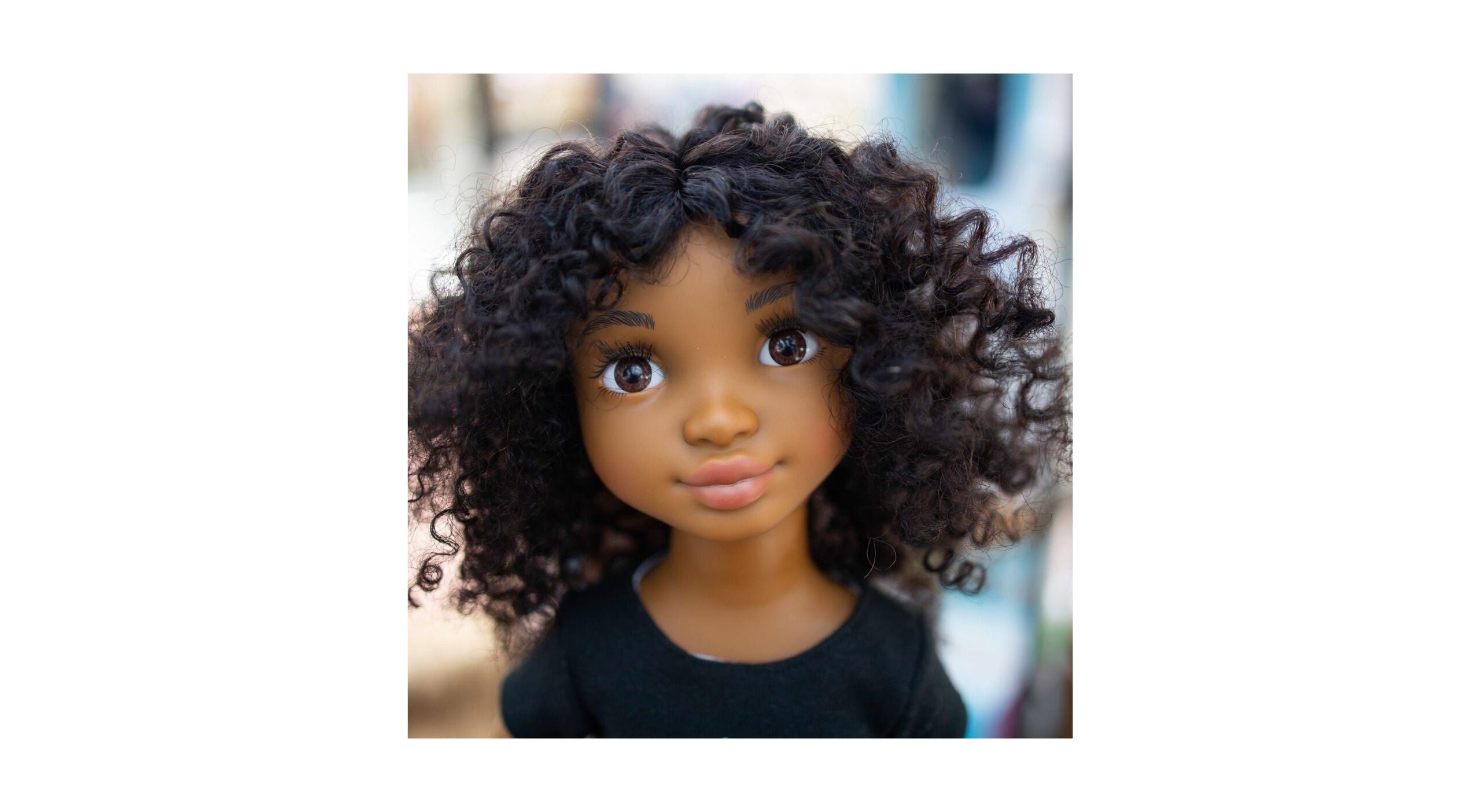 Healthy Roots 18 inch Doll - Zoe with Curly Hair - Image 2