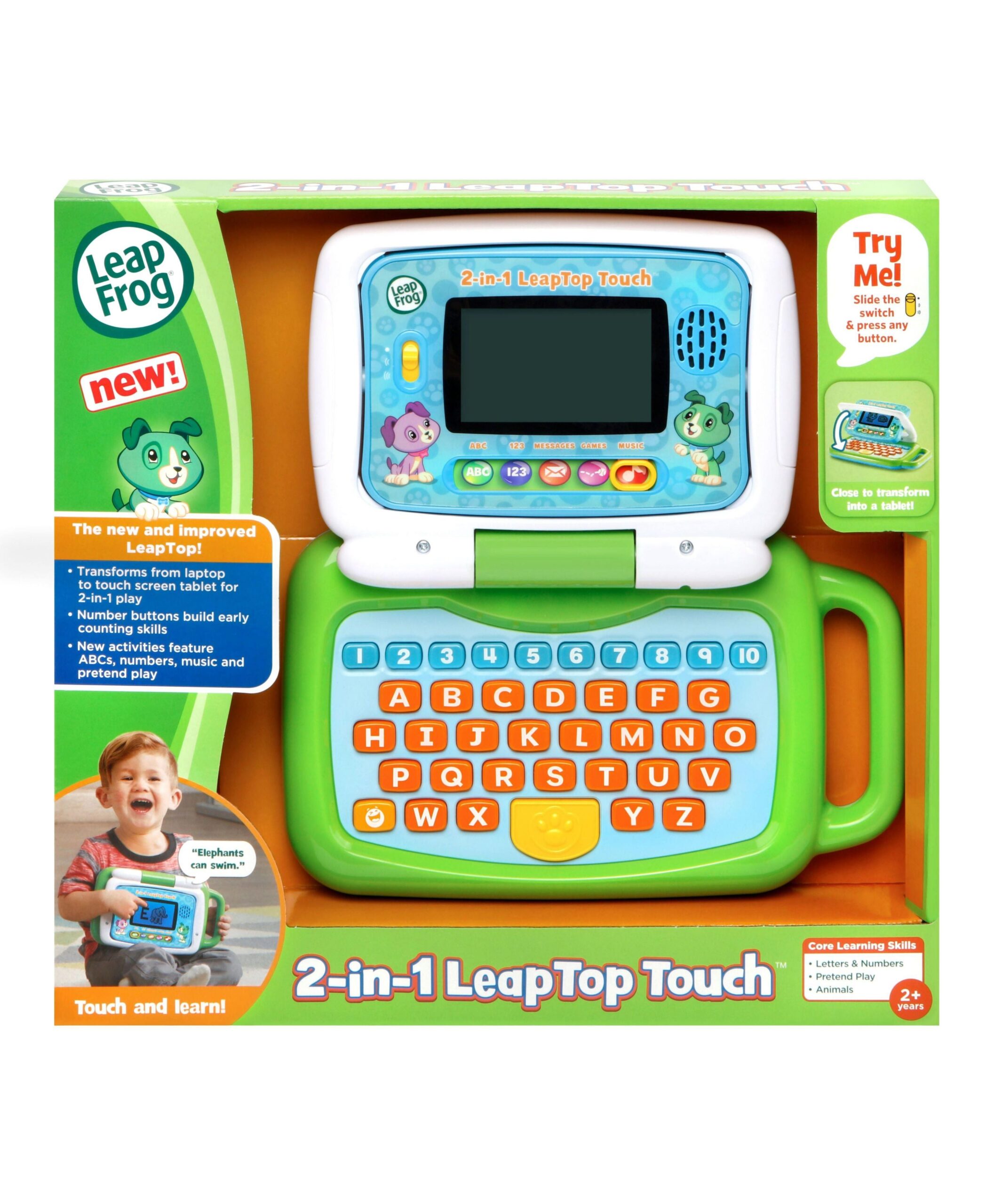 LeapFrog 2-in-1 LeapTop Touch Preschool Learning Toy - Image 2