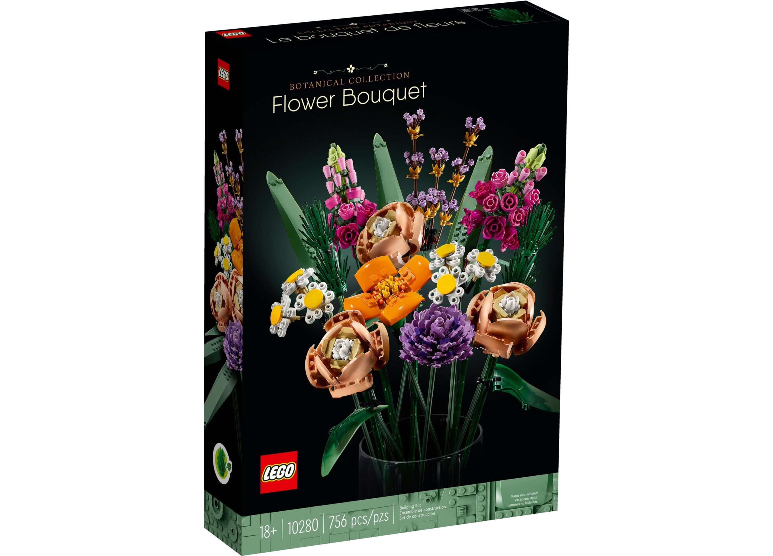 LEGO Icons 10280 Flower Bouquet - 756 Piece Adult Building Set - Image 2