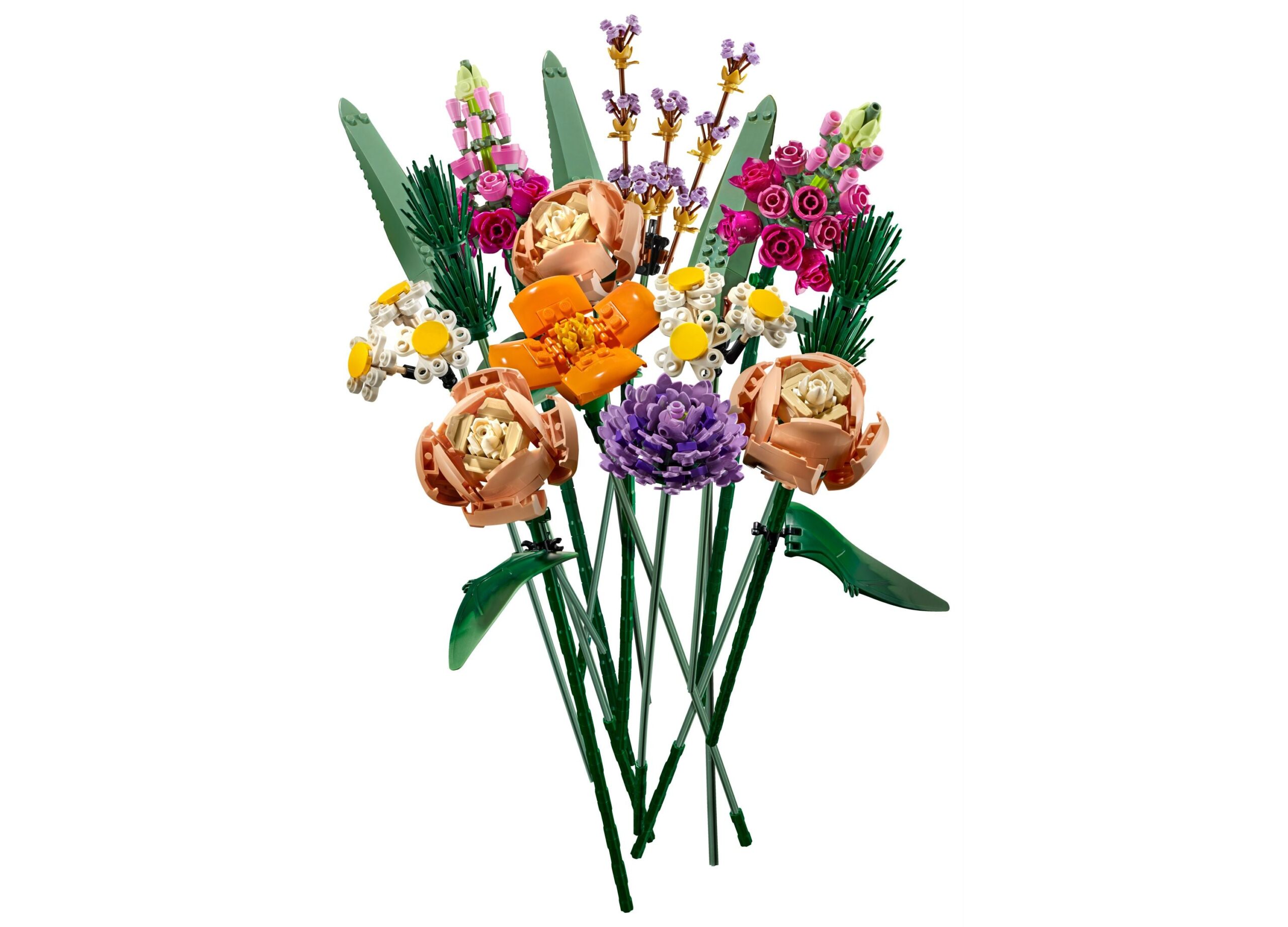 LEGO Icons 10280 Flower Bouquet - 756 Piece Adult Building Set - Image 4