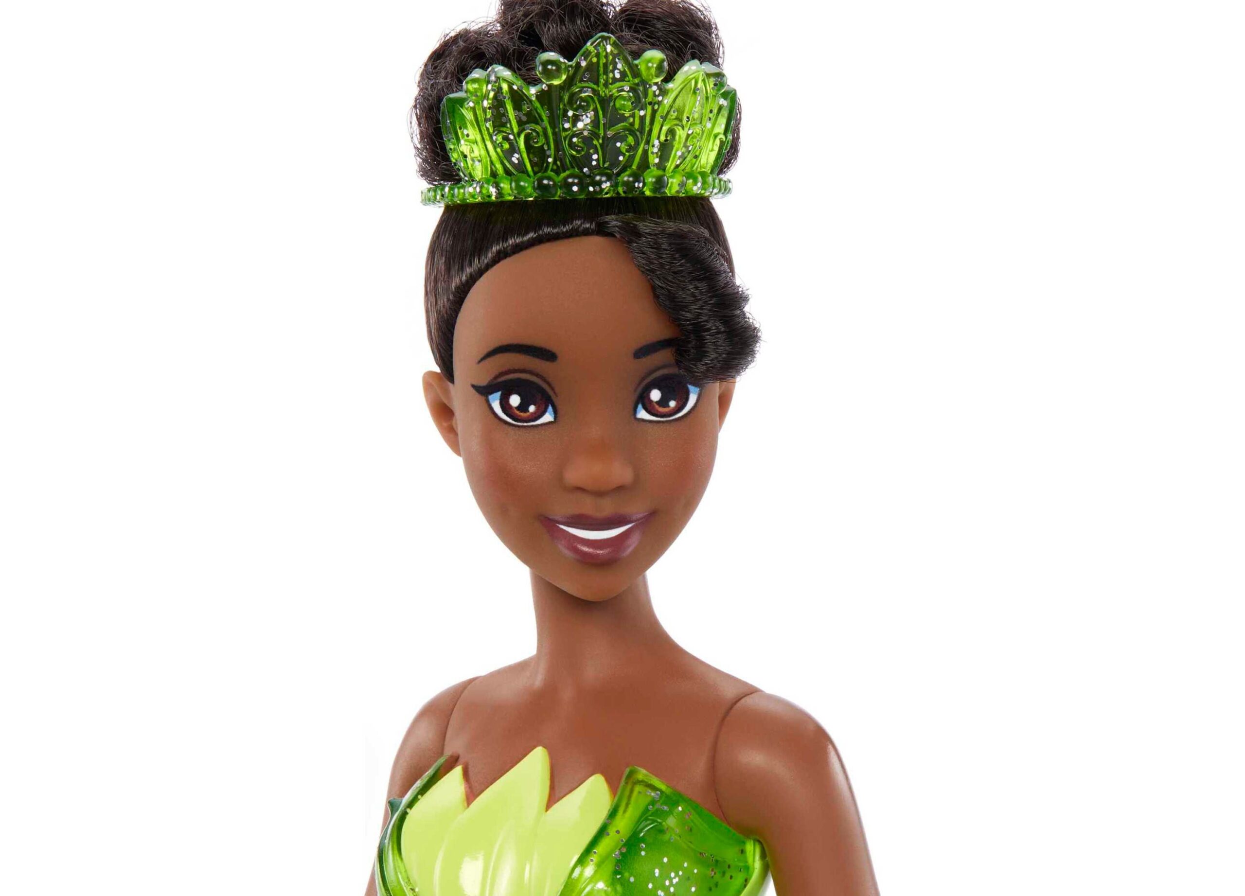 Disney Princess Tiana Fashion Doll - Sparkling Outfit with Accessories - Image 2