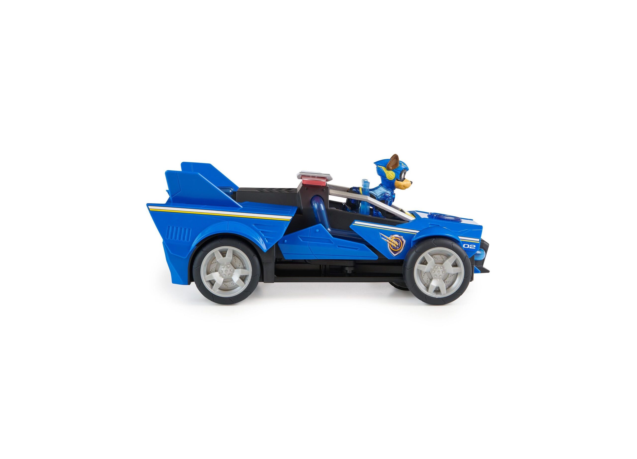 PAW Patrol Mighty Movie Chase's Transforming Cruiser with Action Figure - Image 9