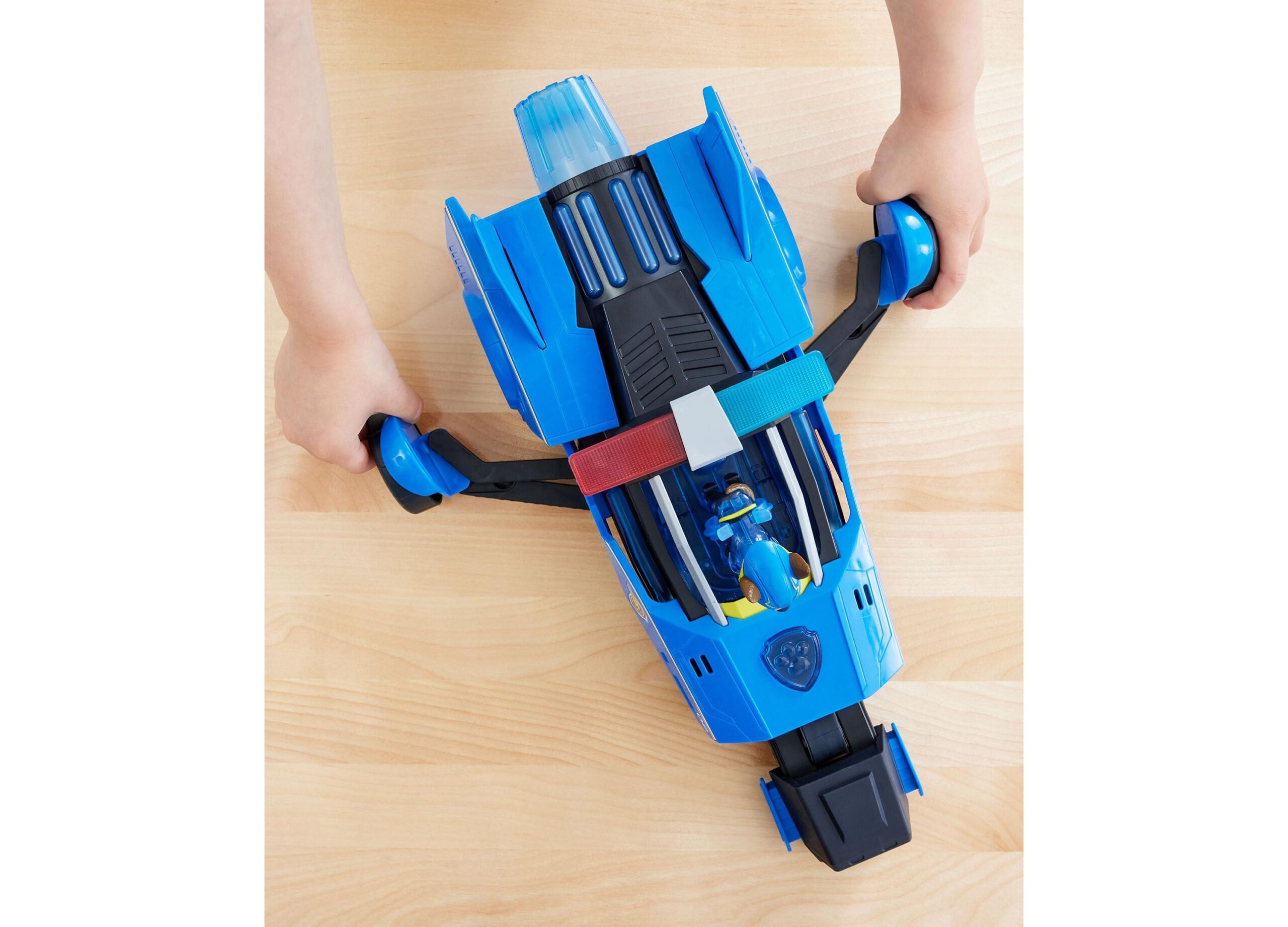 PAW Patrol Mighty Movie Chase's Transforming Cruiser with Action Figure - Image 6