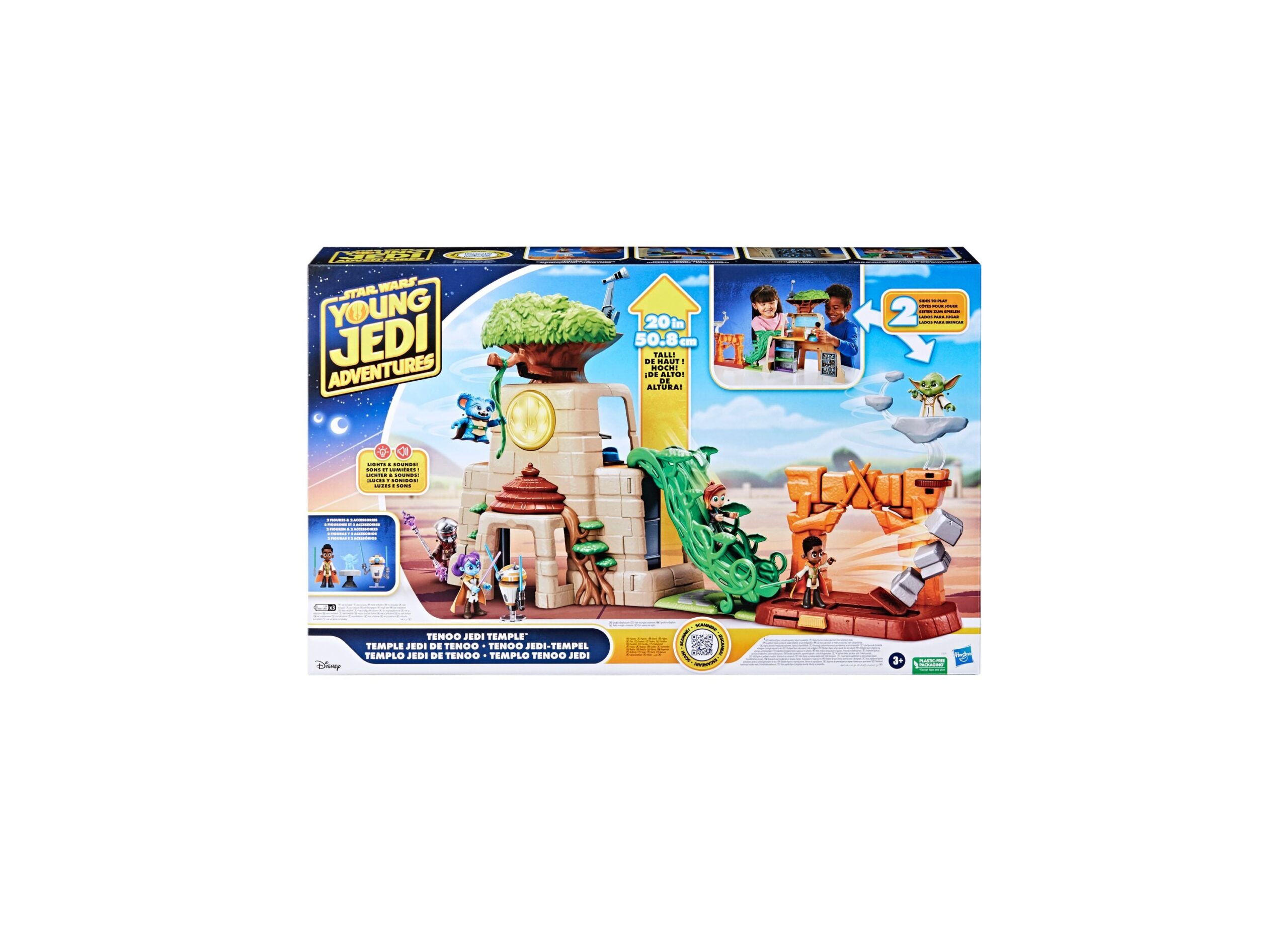 Star Wars Tenoo Jedi Temple Playset - Interactive Galactic Adventure - Image 3