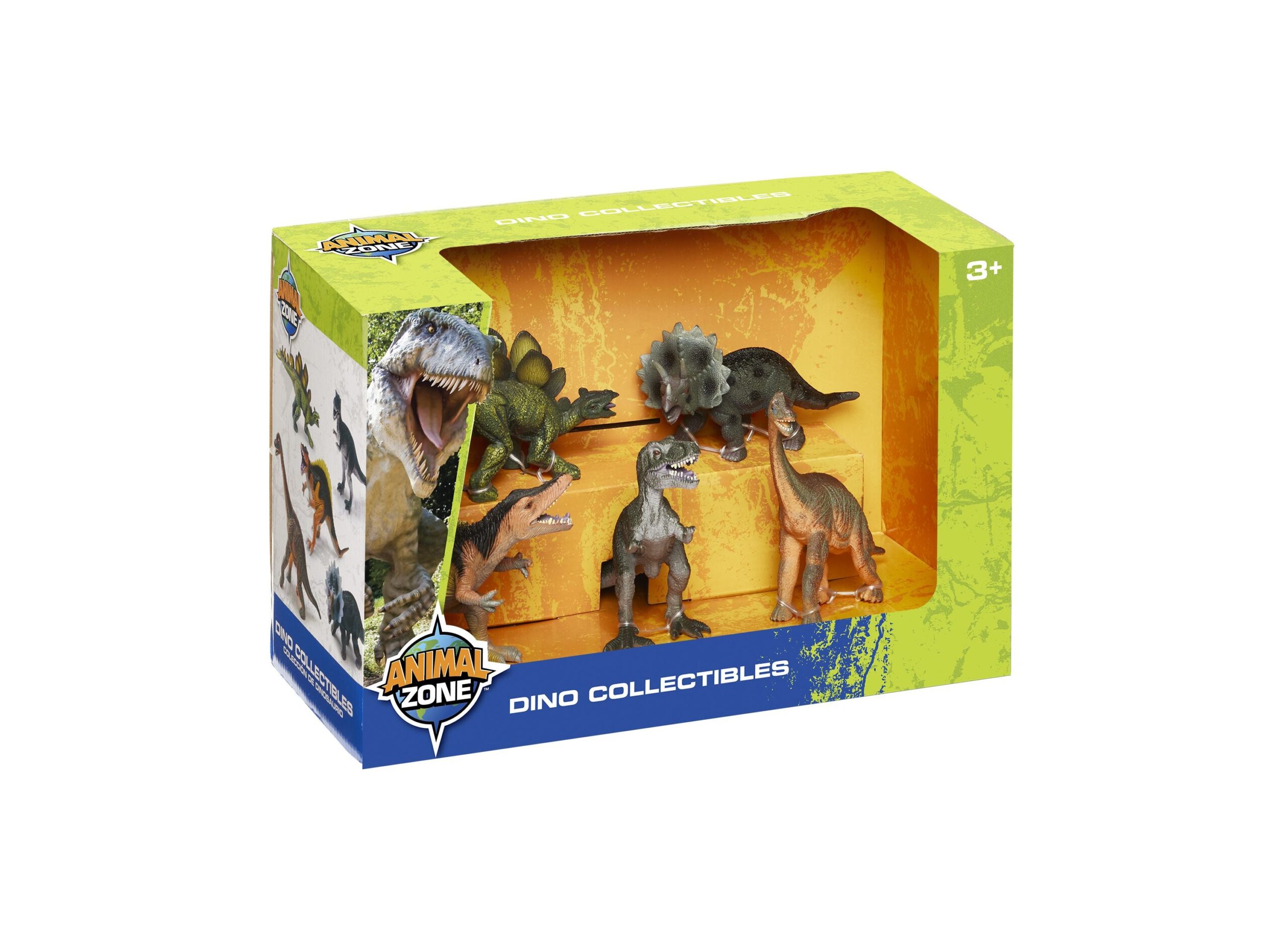 Toys R Us Animal Zone Dino Collectibles 5-Pack - Detailed Prehistoric Figures - Image 3