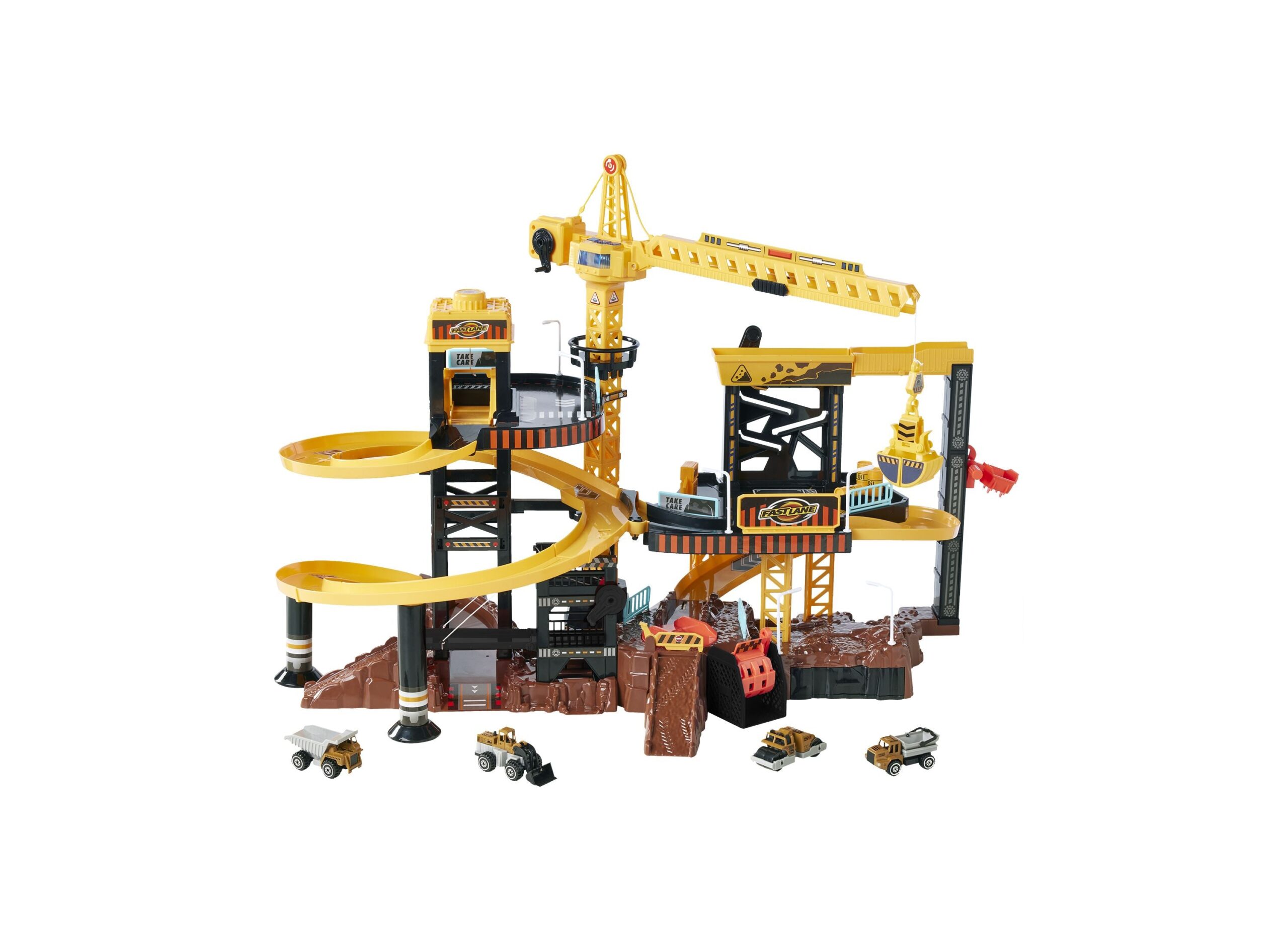 Toys R Us Fast Lane 110-Piece Lights & Sounds Construction Playset - Image 9