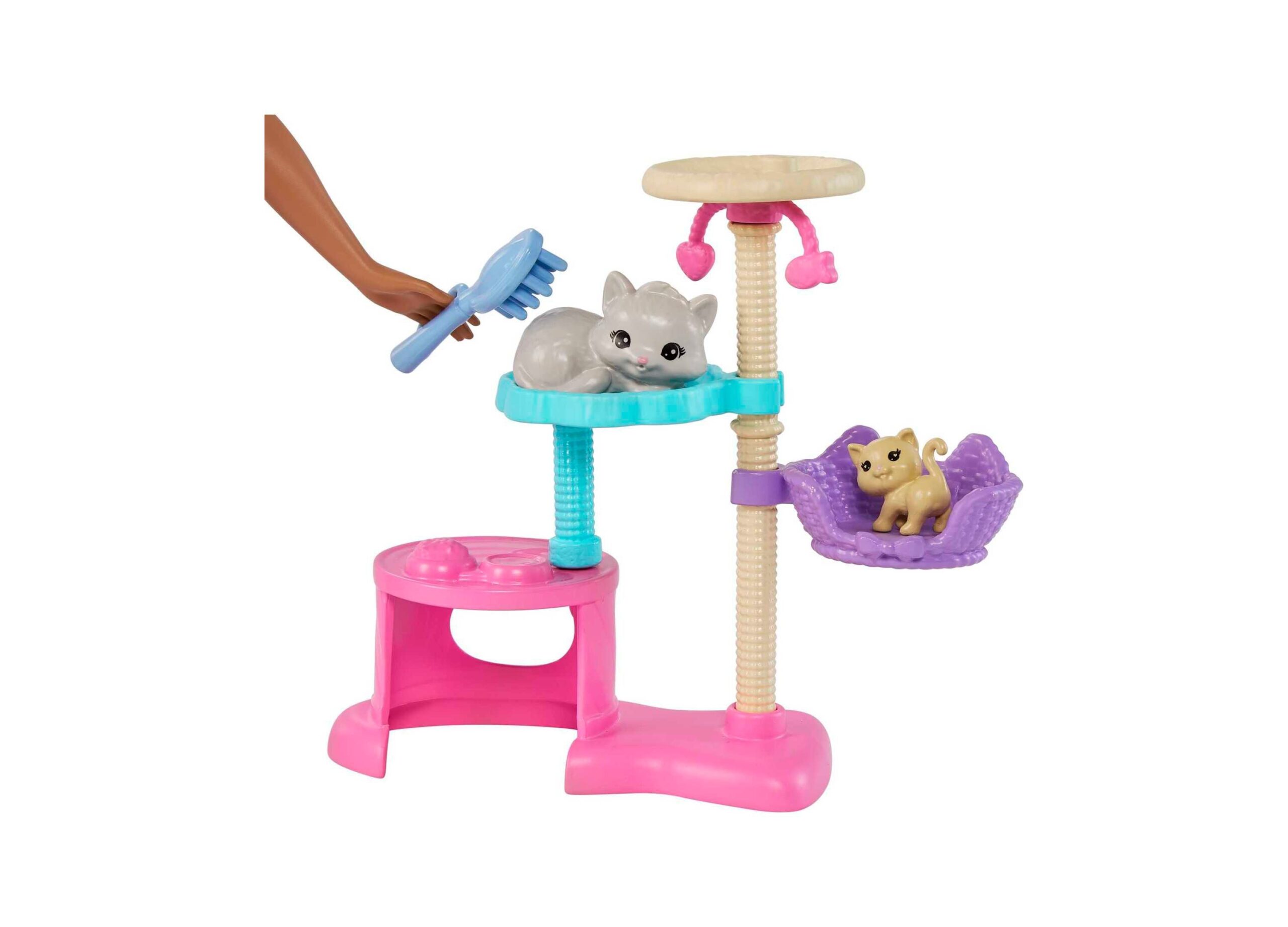 Barbie Kitty Condo Playset with Doll, Pets, and Accessories - Image 9