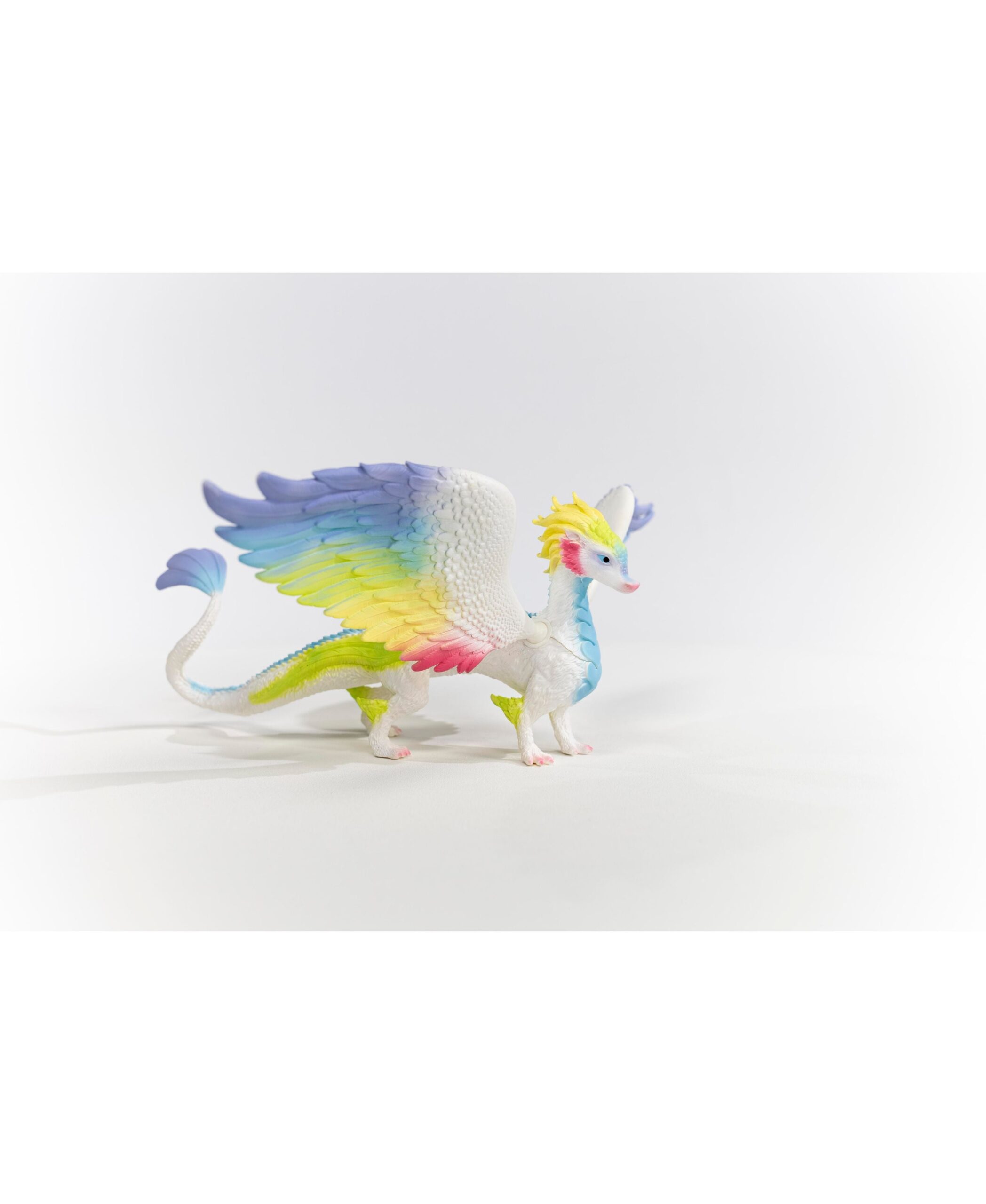 Schleich Bayala 13 inch Rainbow Dragon - Colorful Collectible Figurine - Image 4