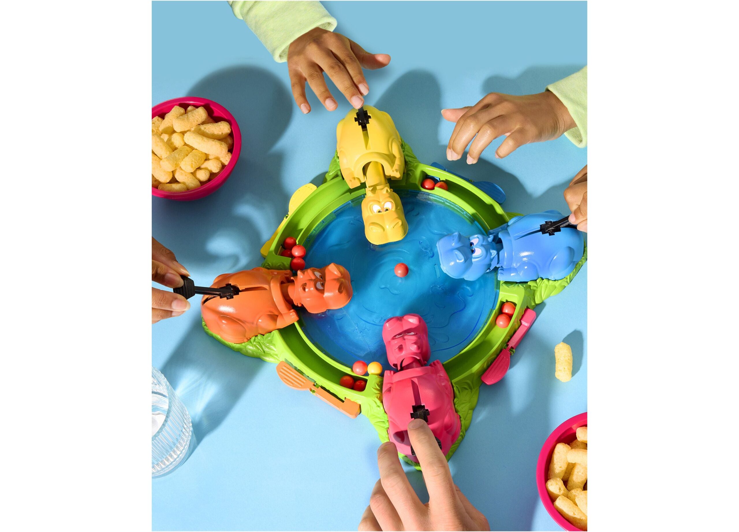 Hasbro Hungry Hungry Hippos Family Board Game - Image 3
