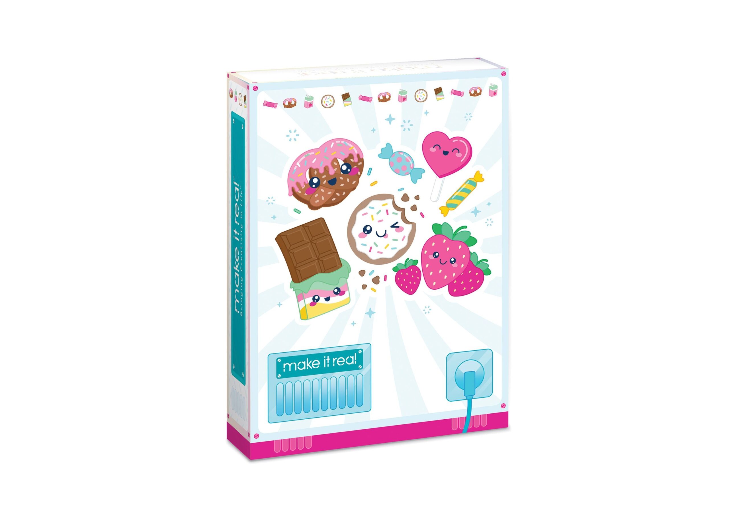Make It Real Snackers Vending Machine DIY Bracelet Kit - Creative Jewelry Making Set for Kids - Image 4