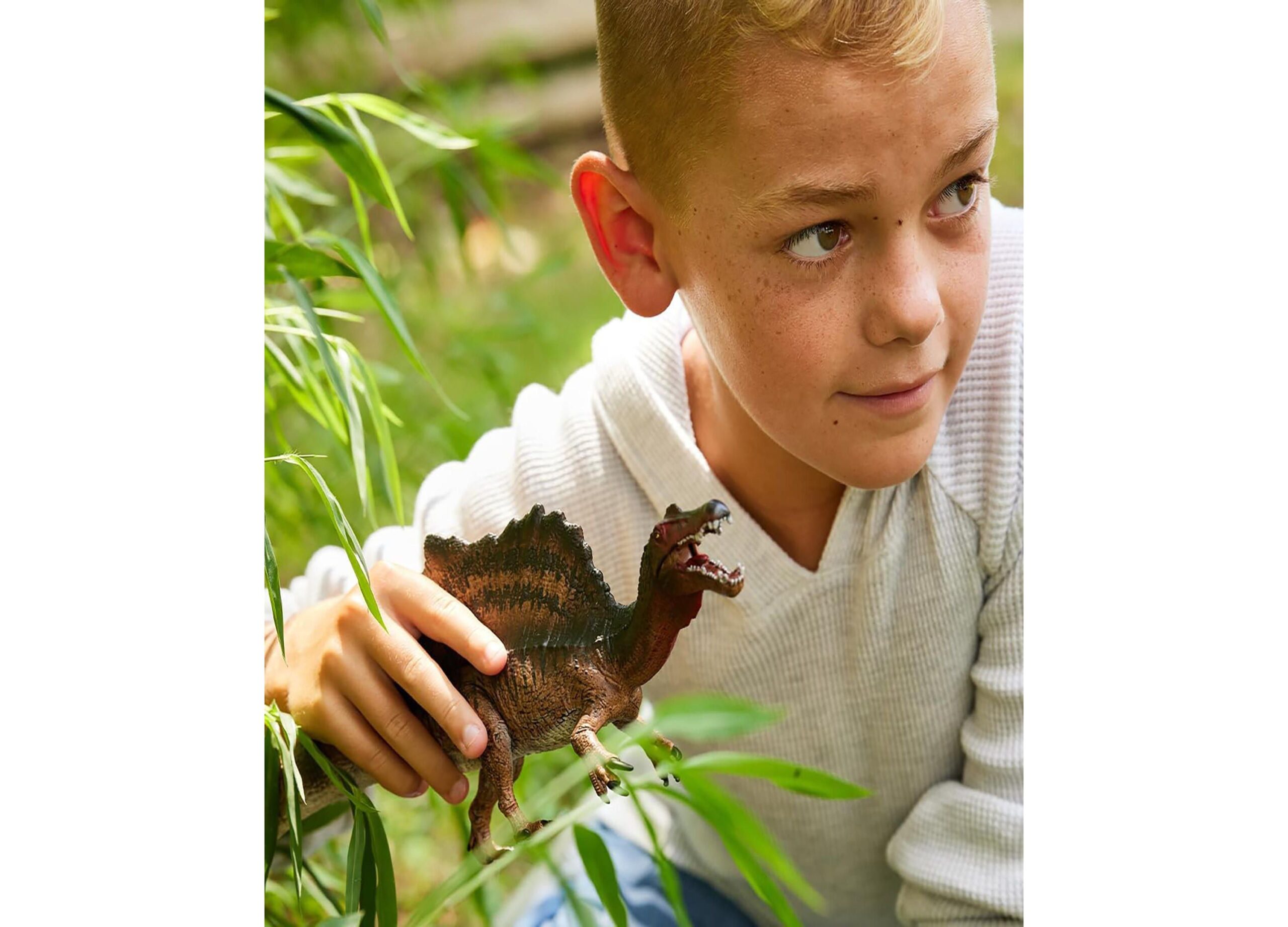 Schleich Dinosaurs Spinosaurus 11.6 inch Realistic Dinosaur Action Figure - Image 2