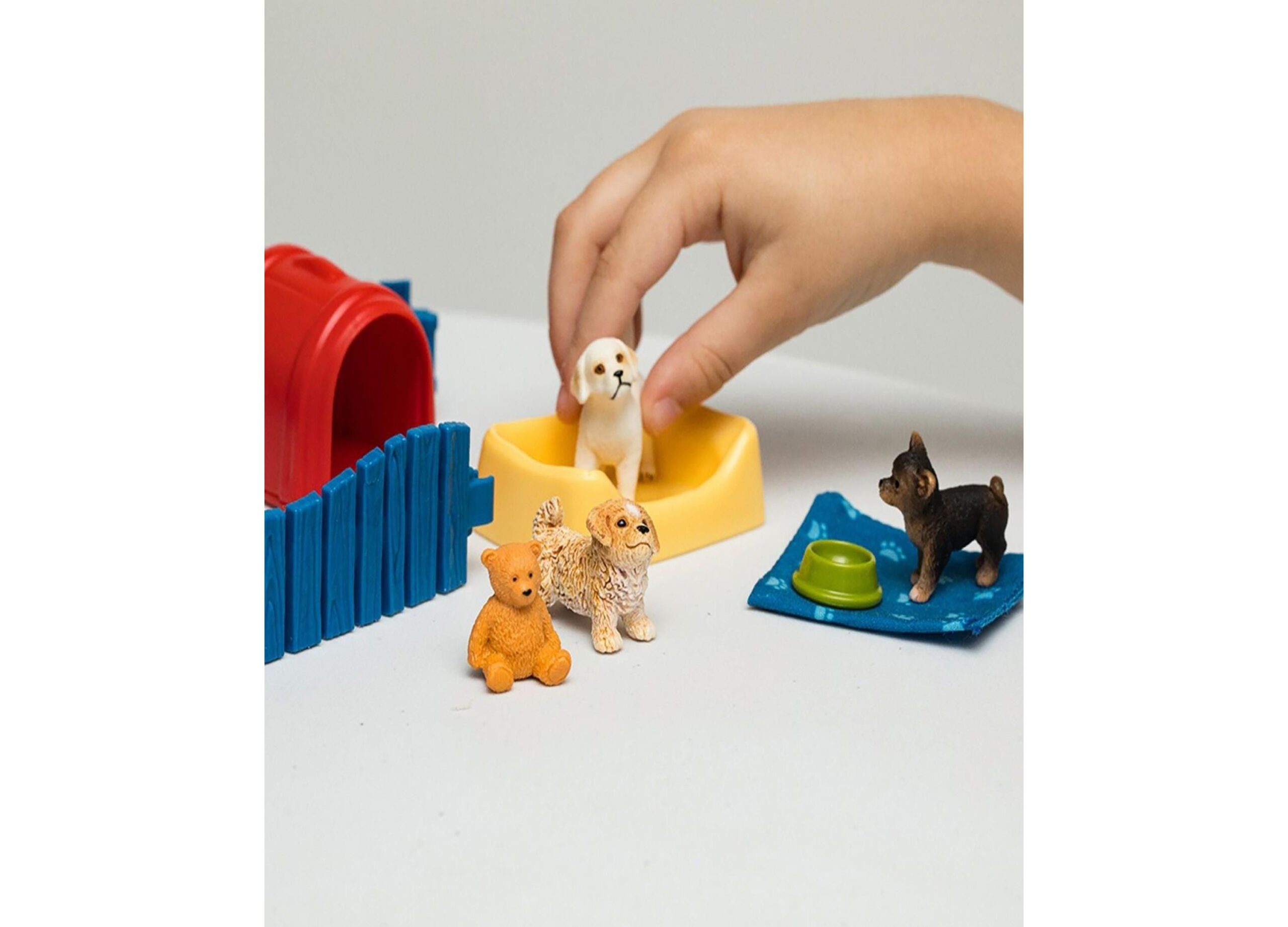 Schleich Farm World Puppy Pen Playset with Detailed Figurines - Image 8