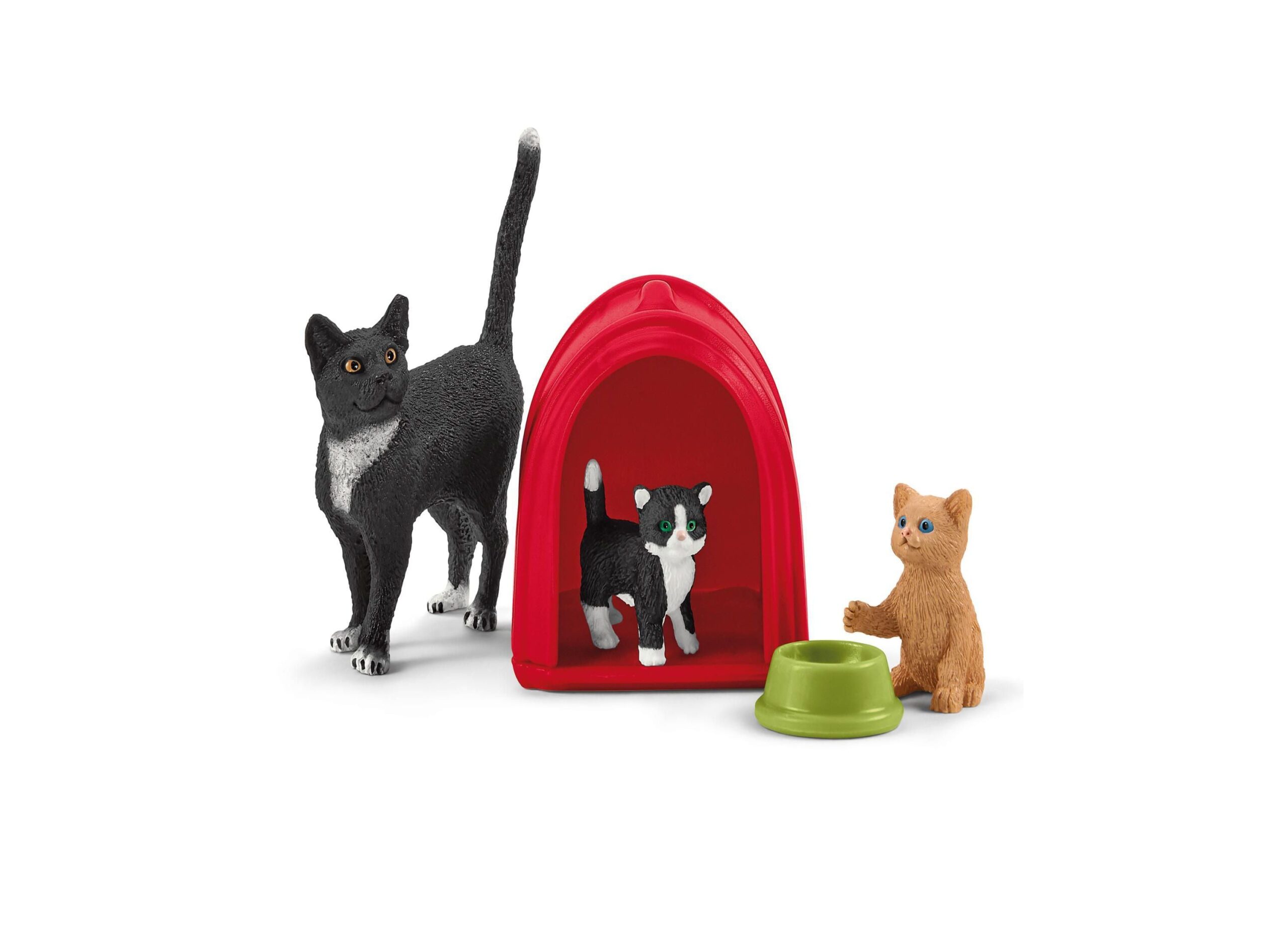 Schleich Farm World Playtime for Cute Cats Animal Figure Playset - Image 5