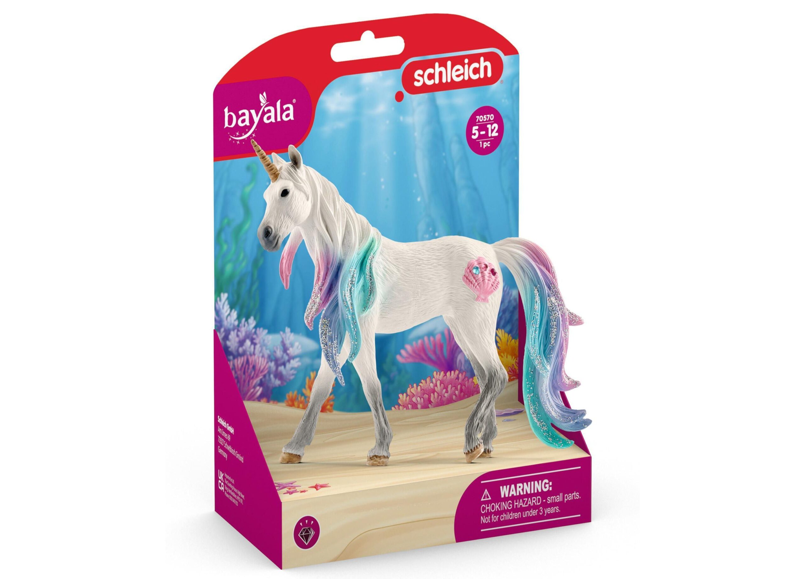 Schleich Bayala Sea Unicorn Mare - Enchanting Magical Figurine for Kids Ages 5+ - Image 2