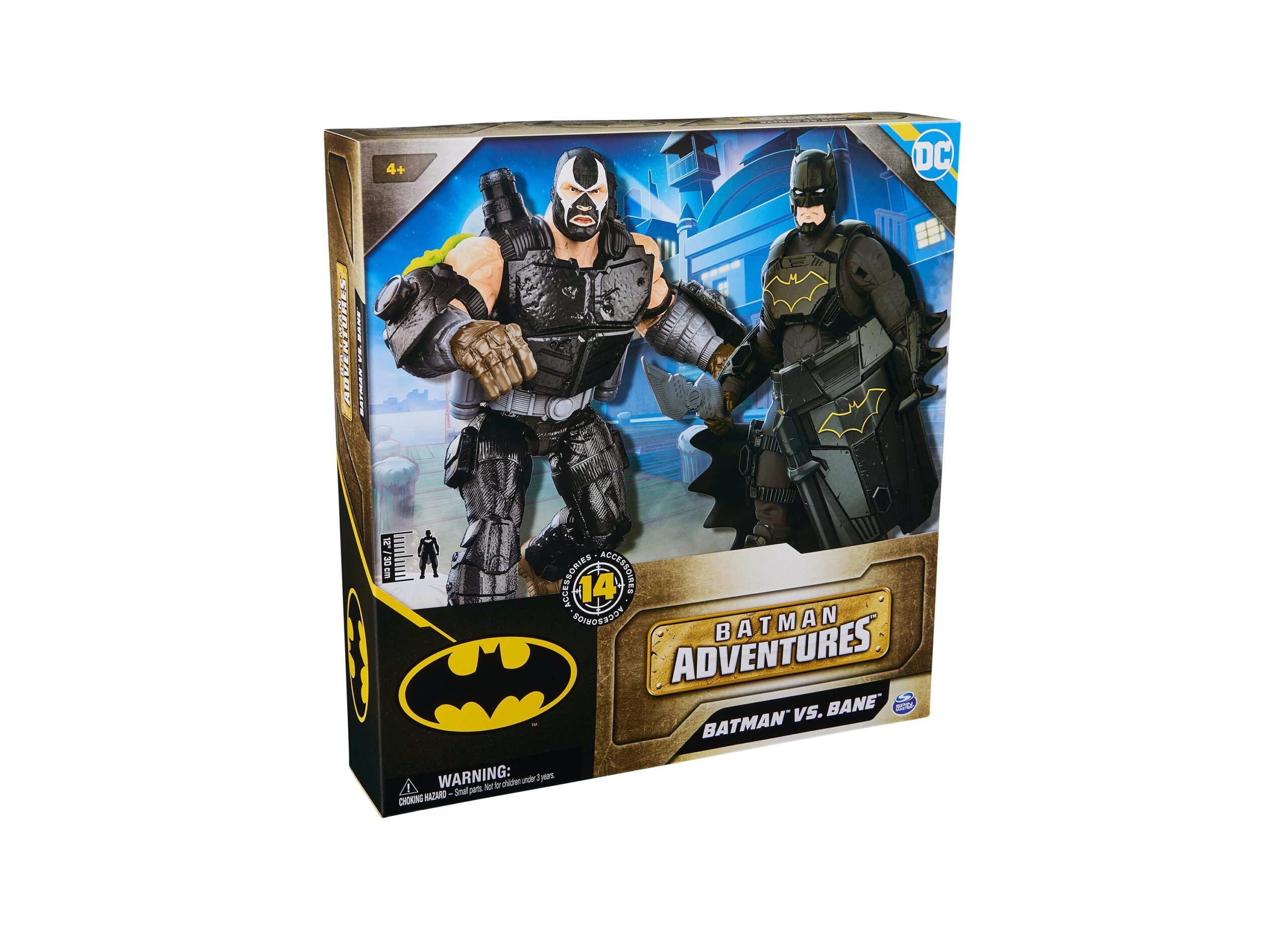 DC Comics Batman Adventures 12-Inch Action Figures - Battle Pack Featuring Batman & Bane - Image 2