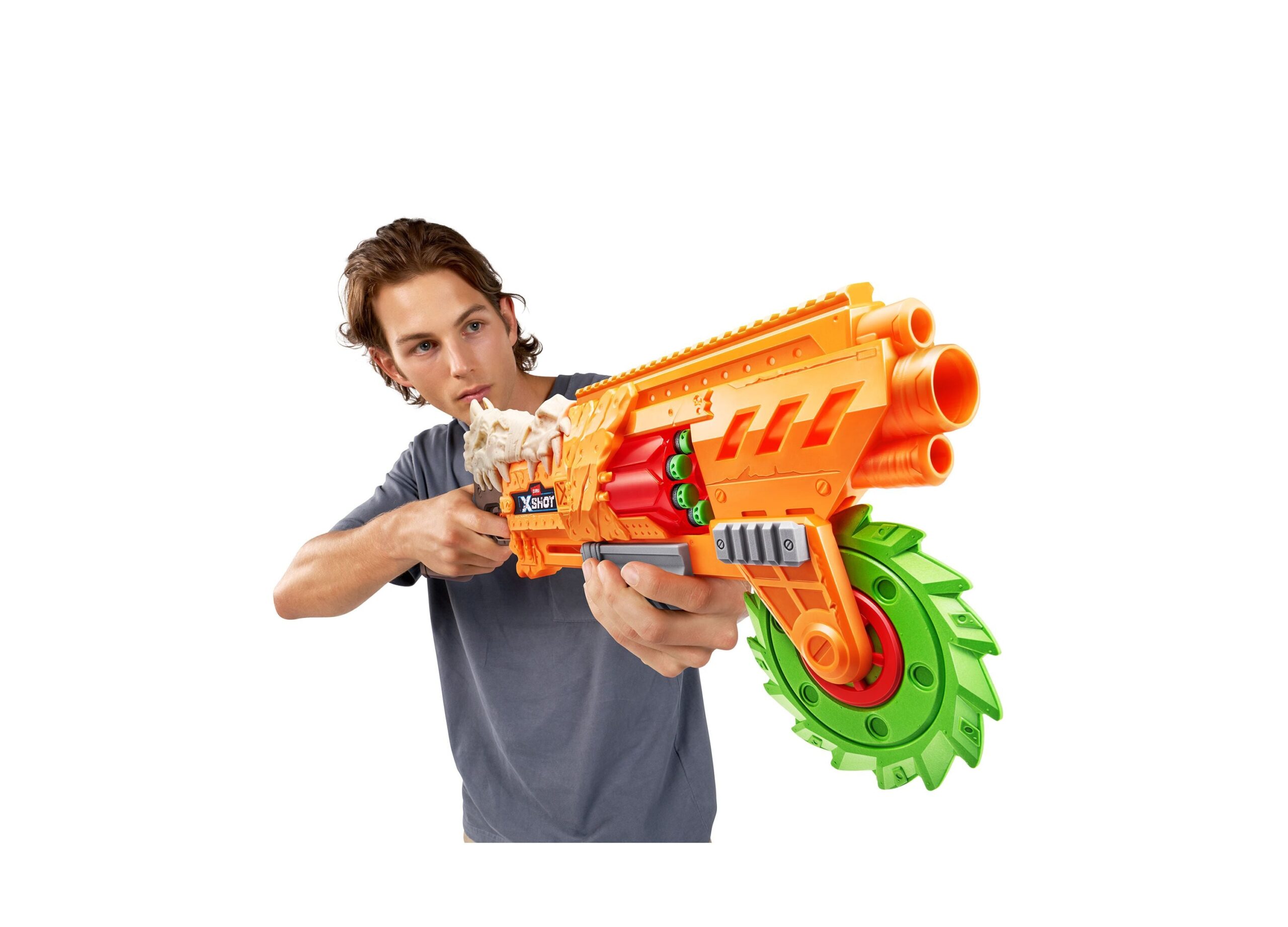X-Shot Insanity Horrorfire Chainsaw with Spinning Saw Blade - Image 7
