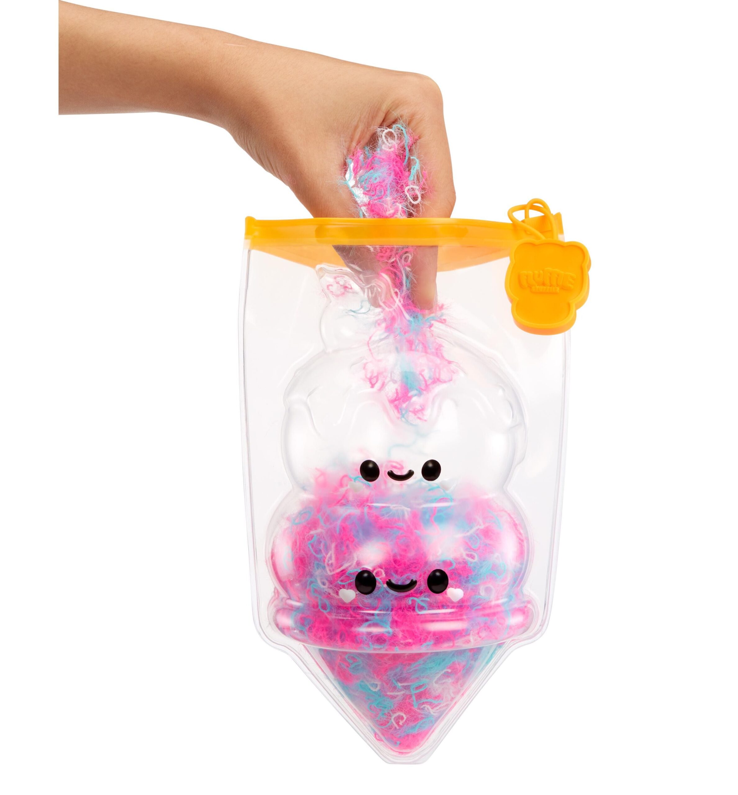 Fluffie Stuffiez 3-in-1 Interactive Small Plush Double Scoop Ice Cream - Image 2
