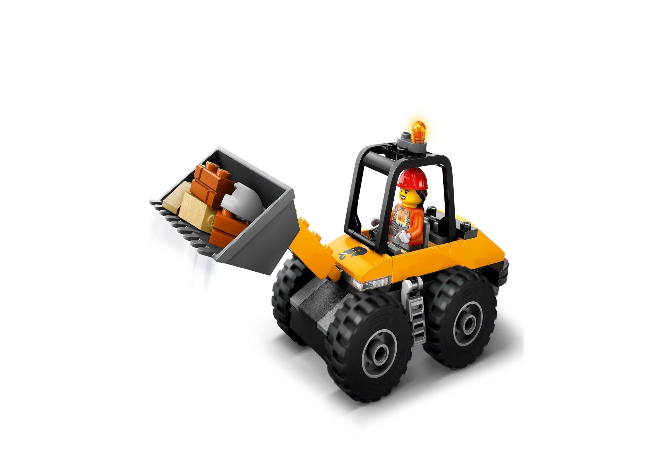 LEGO City Construction Wheel Loader Building Set 60450 - 81 Pieces - Image 4