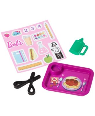 Barbie Teacher Doll Set with Blonde Fashion Doll, Toddler Student & Classroom Accessories - Image 3