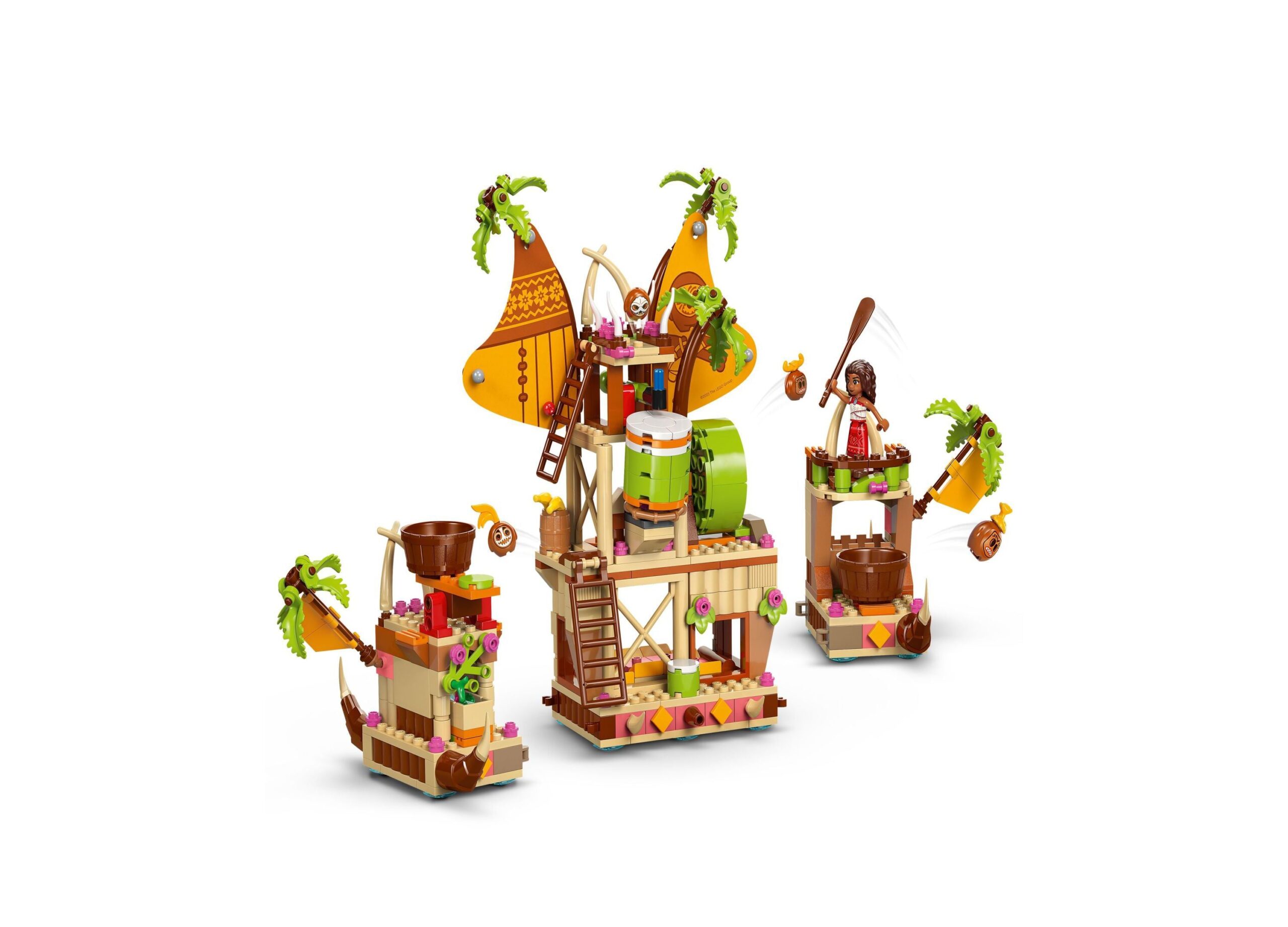 LEGO Disney Princess Moana's Kaka mora Barge Adventure Playset - 572 Pieces - Image 3