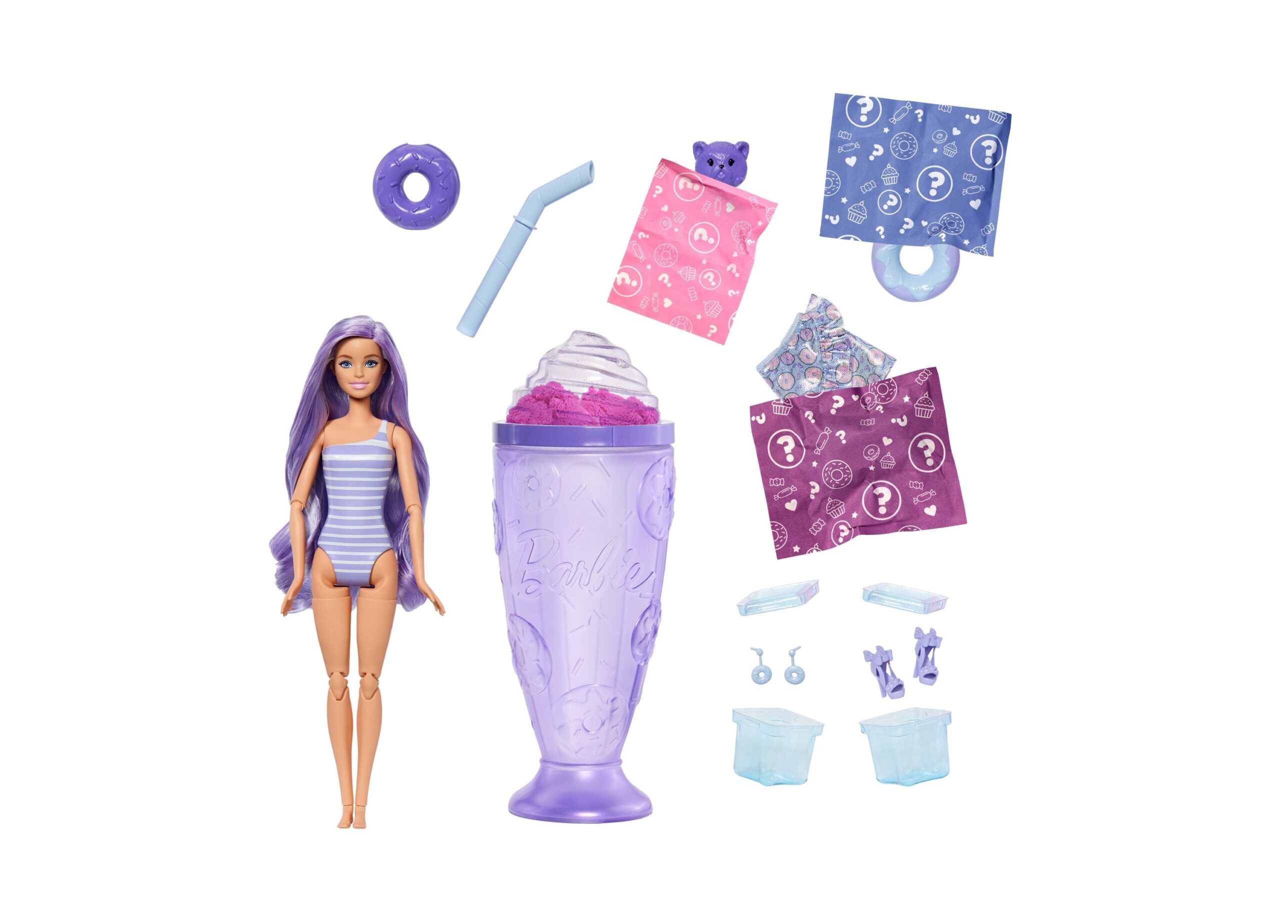 Barbie Pop Reveal Treat Series - Sweet Swirl Adventure Doll - Image 4