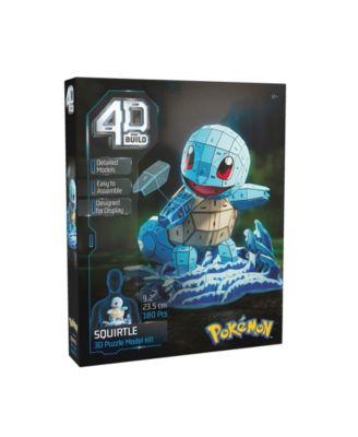 Pok??mon Squirtle 3D Model Kit Kanto Starter Collection, 180-Pieces - Image 2