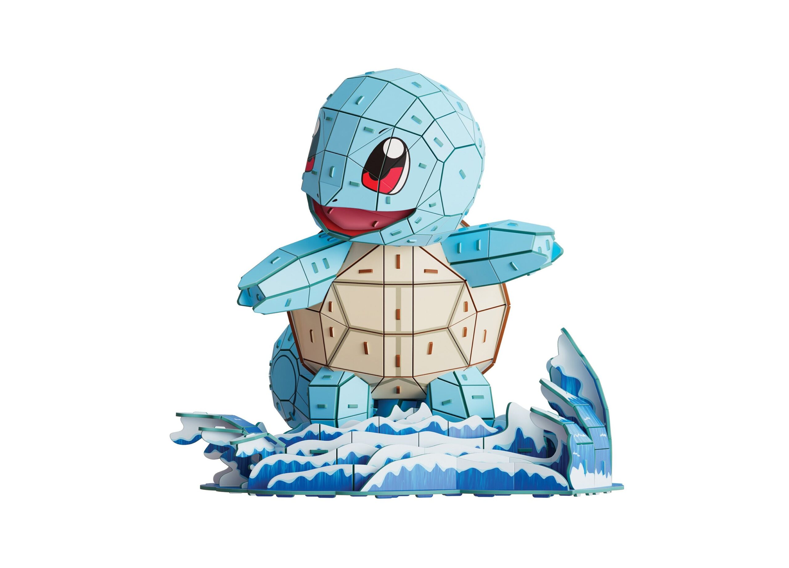 Pok??mon Squirtle 3D Model Kit Kanto Starter Collection, 180-Pieces