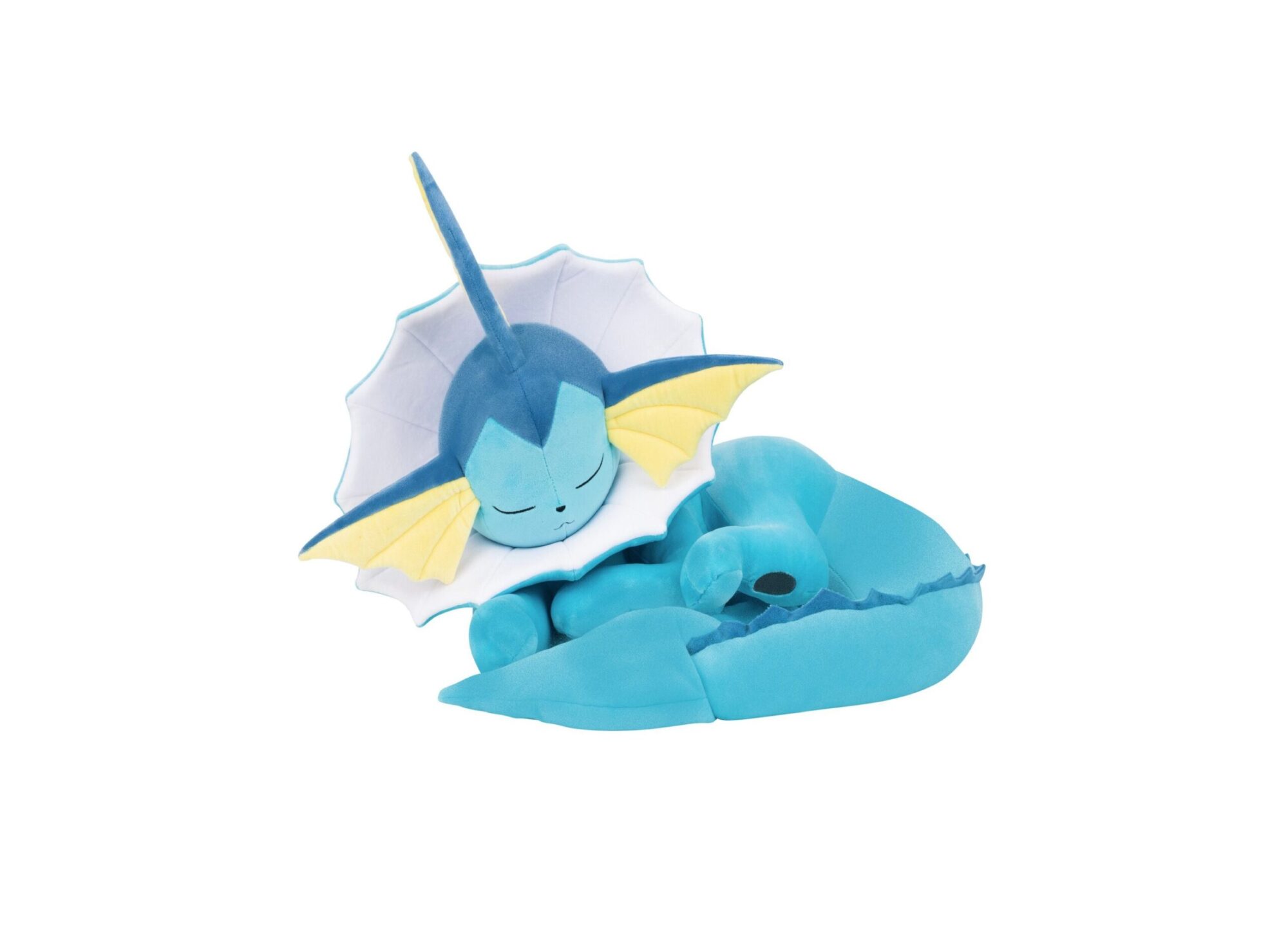 Jazwares Pok??mon Sleeping Vaporeon 18-inch Plush Toy