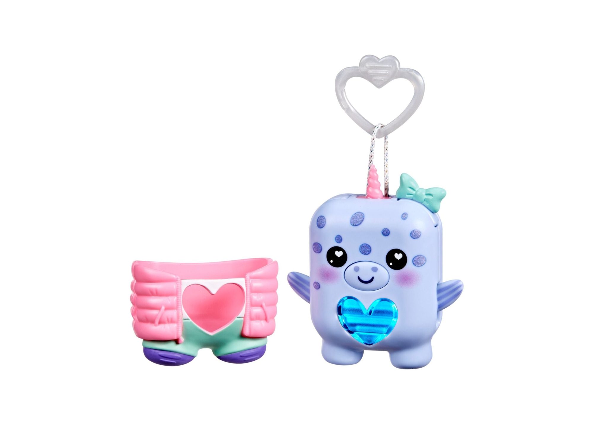 Nano-Mals Hasbro Blubby The Narwhal Interactive Electronic Fidget Toy